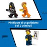 LEGO 60479 City Cellulare della Polizia Giocattolo - Kit di Modellismo con Camion con Porta della Cella Rimovibile, Moto, 3 Min