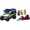 LEGO 60479 City Cellulare della Polizia Giocattolo - Kit di Modellismo con Camion con Porta della Cella Rimovibile, Moto, 3 Min