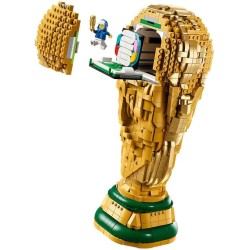 LEGO 43020 Editions Trofeo Ufficiale della Coppa del Mondo FIFA - Kit di Modellismo Fai da Te 3D con Minifigure da Collezione