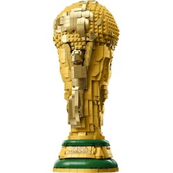 LEGO 43020 Editions Trofeo Ufficiale della Coppa del Mondo FIFA - Kit di Modellismo Fai da Te 3D con Minifigure da Collezione