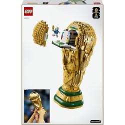 LEGO 43020 Editions Trofeo Ufficiale della Coppa del Mondo FIFA - Kit di Modellismo Fai da Te 3D con Minifigure da Collezione