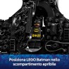 LEGO 76330 DC Logo di Batman - Giocattolo da Supereroi con 2 Minifigure da Collezione - Decorazione da Parete 3D Fai da Te o da