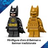 LEGO 76330 DC Logo di Batman - Giocattolo da Supereroi con 2 Minifigure da Collezione - Decorazione da Parete 3D Fai da Te o da