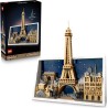 LEGO 21064 Architecture Parigi – La Città dell’Amore - Modellino da Costruire Fai da Te - Decorazione per Casa o da Parete 3D c