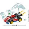 LEGO 72032 Super Mario Kart : Kart Standard, Macchina Giocattolo da Costruire Nintendo da Collezione con Toad in Tuta Rossa, Gi
