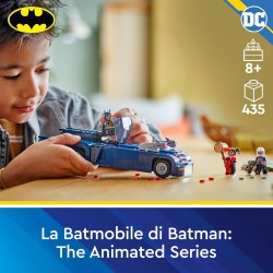 LEGO 76274 DC Batman con Batmobile vs. Harley Quinn e Mr. Freeze, Macchina Giocattolo da Costruire del Supereroe della Serie An