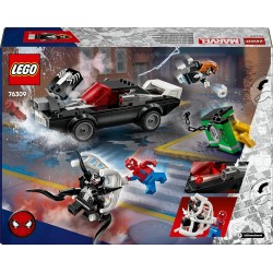 LEGO | 76309 Marvel Spider-Man Contro Muscle Car di Venom - Macchina Giocattolo da Costruire con 3 Minifigure