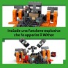 LEGO 21590 Minecraft Battaglia Contro il Wither - Giocattolo Interattivo con Guerriero Crimson, Strider, Cubo di Magma e 2 Figu