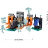 LEGO 21590 Minecraft Battaglia Contro il Wither - Giocattolo Interattivo con Guerriero Crimson, Strider, Cubo di Magma e 2 Figu