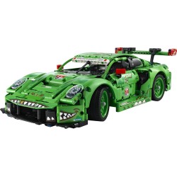 LEGO 42224 Technic Auto Porsche 911 GT3 R REXY AO Racing - Macchina Giocattolo - Kit di Modellismo con Motore a 6 Cilindri, Tra
