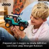 LEGO 42227 Technic SUV Jeep Wrangler Rubicon Giocattolo - Modello di Macchina Fuoristrada con Motore V6, Sterzo e Sospensioni -