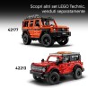 LEGO 42227 Technic SUV Jeep Wrangler Rubicon Giocattolo - Modello di Macchina Fuoristrada con Motore V6, Sterzo e Sospensioni -