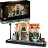 LEGO 10362 Icons Café Francese - Kit Modellismo Fai da Te per Adulti da Collezione - Casa in Miniatura Progettata come Decorazi