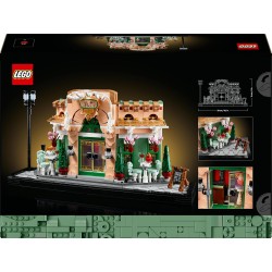 LEGO 10362 Icons Café Francese - Kit Modellismo Fai da Te per Adulti da Collezione - Casa in Miniatura Progettata come Decorazi