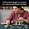 LEGO 10362 Icons Café Francese - Kit Modellismo Fai da Te per Adulti da Collezione - Casa in Miniatura Progettata come Decorazi