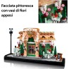 LEGO 10362 Icons Café Francese - Kit Modellismo Fai da Te per Adulti da Collezione - Casa in Miniatura Progettata come Decorazi
