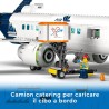 LEGO - 60367 City Aereo Passeggeri, Aeroplano con 9 Minifigure e Veicoli dell  Aeroporto: Autobus, Trattore Aeroportuale, Camio