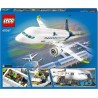 LEGO - 60367 City Aereo Passeggeri, Aeroplano con 9 Minifigure e Veicoli dell  Aeroporto: Autobus, Trattore Aeroportuale, Camio