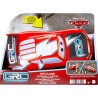 Mattel CARS - HXJ34 Saetta McQueen Corsa Globale Derapa e Sfreccia, veicolo con interruttore e 2 modalità rettilineo e sfreccia
