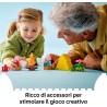 LEGO DUPLO 10452 Peppa Pig Gita in Campeggio con Papà - Giochi Montessori per Bambine e Bambini da 2 Anni - con Tenda, Canoa, F