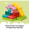 LEGO DUPLO 10452 Peppa Pig Gita in Campeggio con Papà - Giochi Montessori per Bambine e Bambini da 2 Anni - con Tenda, Canoa, F