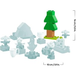 LEGO DUPLO 10452 Peppa Pig Gita in Campeggio con Papà - Giochi Montessori per Bambine e Bambini da 2 Anni - con Tenda, Canoa, F