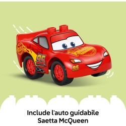 LEGO DUPLO│10456 Disney e Pixar La Visita di McQueen all’Officina di Doc - Include una Macchina Giocattolo, Attrezzi e Accessor