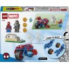 LEGO ǀ 11206 Marvel Spidey sulla Moto Contro Rhino - Motocicletta Giocattolo da Supereroe con 2 Minifigure