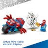 LEGO ǀ 11206 Marvel Spidey sulla Moto Contro Rhino - Motocicletta Giocattolo da Supereroe con 2 Minifigure