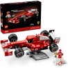 LEGO Icons 11375 Ferrari F2004 e Michael Schumacher - Modello di Auto F1 per Adulti - Set con Motore V10 e Minifigure da Collez