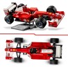 LEGO Icons 11375 Ferrari F2004 e Michael Schumacher - Modello di Auto F1 per Adulti - Set con Motore V10 e Minifigure da Collez