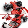 LEGO Icons 11375 Ferrari F2004 e Michael Schumacher - Modello di Auto F1 per Adulti - Set con Motore V10 e Minifigure da Collez