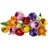 LEGO 11501 Botanicals Bouquet di Tulipani - Idea Regalo Festa della Mamma - Set di Fiori Finti da Costruire per Adulti - 14 Tul