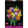 LEGO 11501 Botanicals Bouquet di Tulipani - Idea Regalo Festa della Mamma - Set di Fiori Finti da Costruire per Adulti - 14 Tul