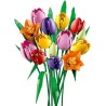 LEGO 11501 Botanicals Bouquet di Tulipani - Idea Regalo Festa della Mamma - Set di Fiori Finti da Costruire per Adulti - 14 Tul