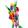 LEGO 11501 Botanicals Bouquet di Tulipani - Idea Regalo Festa della Mamma - Set di Fiori Finti da Costruire per Adulti - 14 Tul