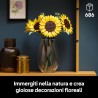LEGO 11502 Botanicals Bouquet di Girasoli - Set di Fiori Artificiali per Adulti - Girasoli Finti e Steli di Eucalipto per Decor