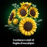 LEGO 11502 Botanicals Bouquet di Girasoli - Set di Fiori Artificiali per Adulti - Girasoli Finti e Steli di Eucalipto per Decor