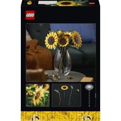 LEGO 11502 Botanicals Bouquet di Girasoli - Set di Fiori Artificiali per Adulti - Girasoli Finti e Steli di Eucalipto per Decor