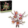 LEGO 11510 Botanicals Rametti di Magnolia - Set di Fiori Finti per Adulti - 5 Magnolie Artificiali per Decorare il Soggiorno o 