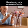 LEGO 11510 Botanicals Rametti di Magnolia - Set di Fiori Finti per Adulti - 5 Magnolie Artificiali per Decorare il Soggiorno o 