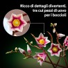 LEGO 11510 Botanicals Rametti di Magnolia - Set di Fiori Finti per Adulti - 5 Magnolie Artificiali per Decorare il Soggiorno o 