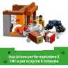 LEGO 21269 Minecraft Spedizione nella Miniera dell’Armadillo - Giocattolo Interattivo con Figure di Ragno della Caverna, Lupo e