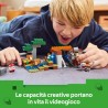 LEGO 21269 Minecraft Spedizione nella Miniera dell’Armadillo - Giocattolo Interattivo con Figure di Ragno della Caverna, Lupo e