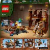 LEGO 21272 Minecraft Magione della Foresta: Ring di Combattimento - Giocattolo Interattivo con i Personaggi di Steve, Baby Zomb