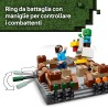 LEGO 21272 Minecraft Magione della Foresta: Ring di Combattimento - Giocattolo Interattivo con i Personaggi di Steve, Baby Zomb