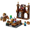 LEGO 21272 Minecraft Magione della Foresta: Ring di Combattimento - Giocattolo Interattivo con i Personaggi di Steve, Baby Zomb