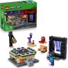 LEGO 21584 Minecraft Viaggio nel Portale del Nether e dell’End - Giocattolo da Costruire con Figure di Eroe, Enderman e Baby Ho