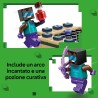 LEGO 21584 Minecraft Viaggio nel Portale del Nether e dell’End - Giocattolo da Costruire con Figure di Eroe, Enderman e Baby Ho