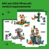 LEGO 21584 Minecraft Viaggio nel Portale del Nether e dell’End - Giocattolo da Costruire con Figure di Eroe, Enderman e Baby Ho